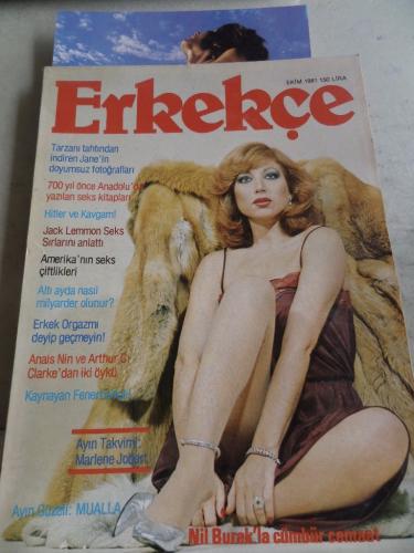 Erkekçe 1981 / 10 ( Erotik Posterli )