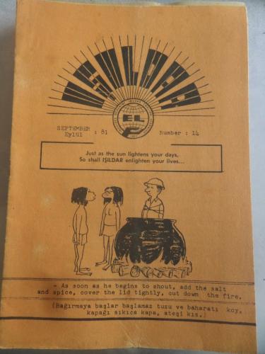 Işıldar İngilizce Türkçe Dergi 1981 / 14