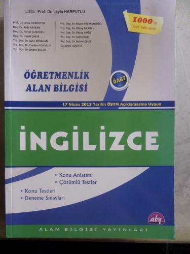 Öğretmenlik Alan Bilgisi İngilizce