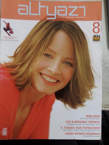 Altyazı Aylık Sinema Dergisi 2002 / 8