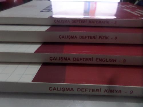 9. Sınıf Çalışma Defteri / 4 Adet