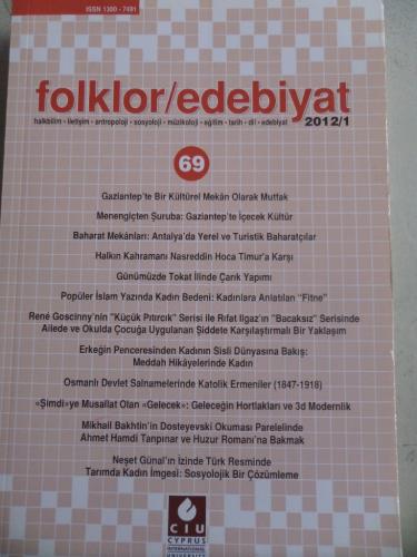 Folklor Edebiyat 2012 / 69