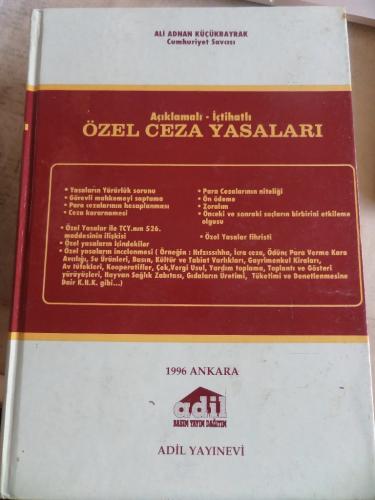 Özel Ceza Yasaları