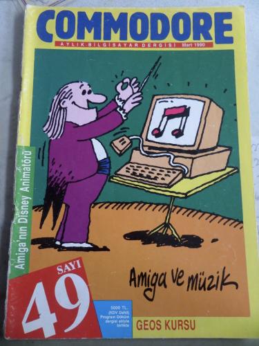 Commodore Aylık Bilgisayar Dergisi 1990 / 49