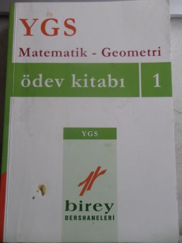 YGS Matematik Geometri Ödev Kitabı 1