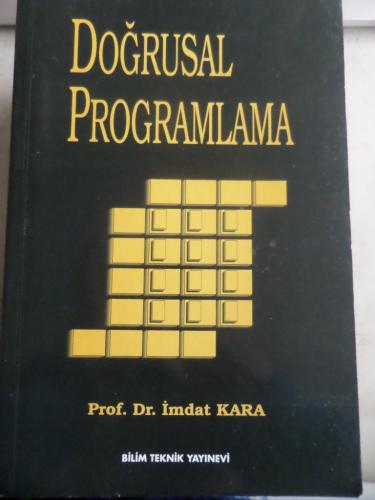Doğrusal Programlama İmdat Kara
