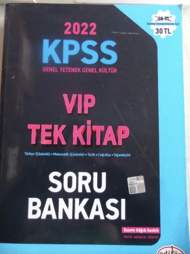 KPSS VIP Tek Kitap