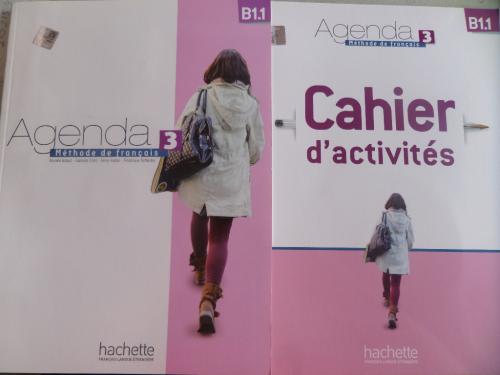 Agenda 3 Methode de Français + Cahier d'activites 2 CD'li Murielle Bid