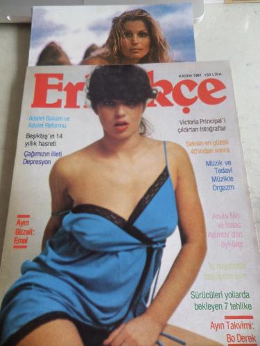 Erkekçe 1981 / 11 ( Erotik Posterli )