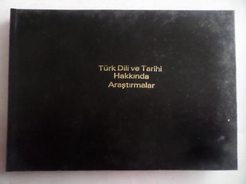 Türk Dili ve Tarihi Hakkında Araştırmalar H. Eren
