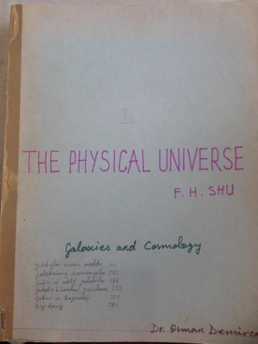 The Physical Universe