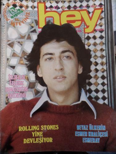 Hey Dergisi 1976 / 47 Kapak İlhan İrem Değişim İçinde - Tv Magazin Eki