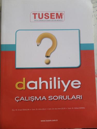 Dahiliye Çalışma Soruları