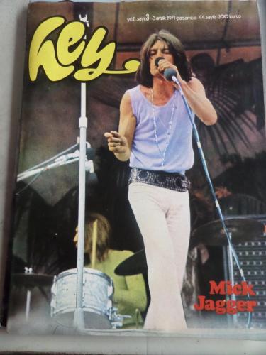 Hey Dergisi 1971 / 3 Mick Jagger