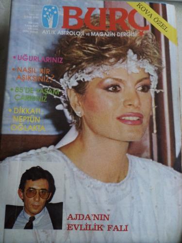 Burç Aylık Yıldız Falı ve Magazin Dergisi 1985 / 62 - Ajda'nın Evlilik Falı