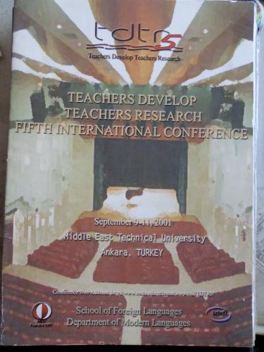 Teachers Develop Teachers Research Fifth International Conference