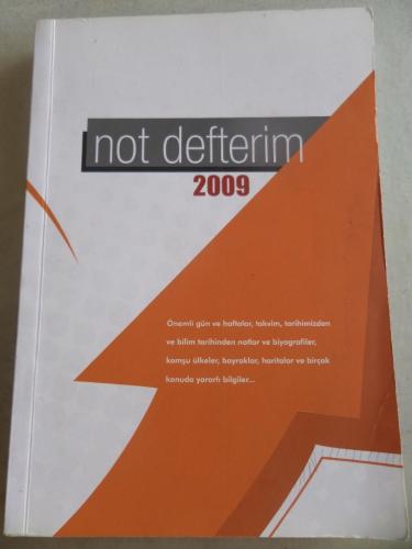 Not Defterim 2009