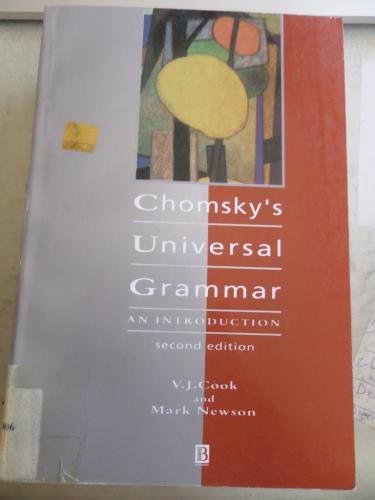 Chomsky's Universal Grammar V. J. Cook