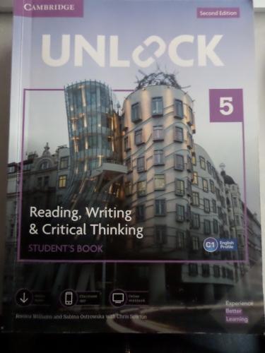 Unlock Reading Writing & Critical Thinking Student's Book 5 Jessica Wi