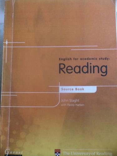 English for Academic Study Reading Source Book* John Slaght