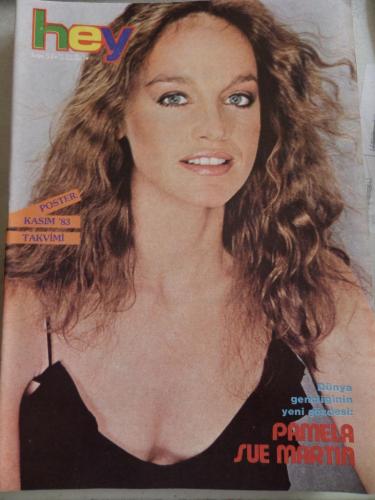 Hey Dergisi 1983 / 52 Kapak Pameşa Sue Martin ( Postersiz )