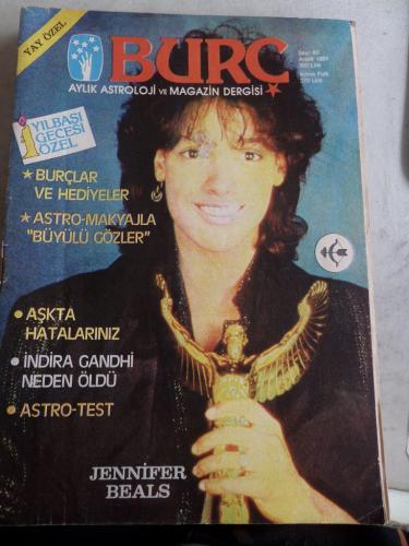 Burç Aylık Yıldız Falı ve Magazin Dergisi 1984 / 60 - Jennifer Beals