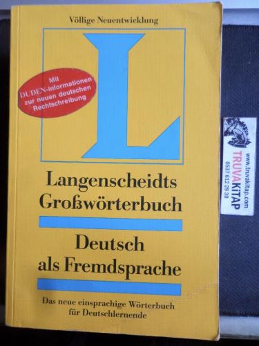 Langenscheidts Grobwörterbuch - Deutsch als Fremdsprache