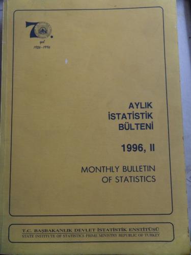 Aylık İstatistik Bülteni 1996 II