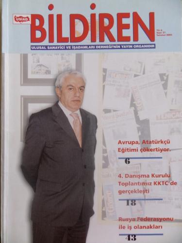 Usiad Bildiren 2005 / 21 Avrupa Atatürkçü Eğitimi Çökertiyor