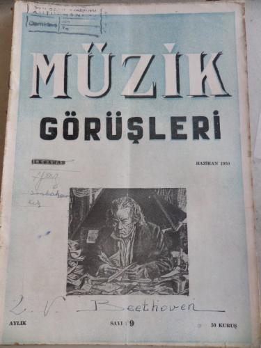 Müzik Görüşleri 1950 / 9
