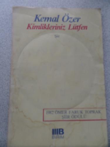 Kimlikleriniz Lütfen