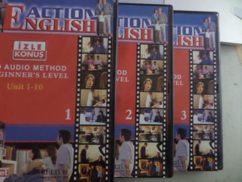 Action English İzle Konuş Cd Audio Method Beginner's Level / 3 CD