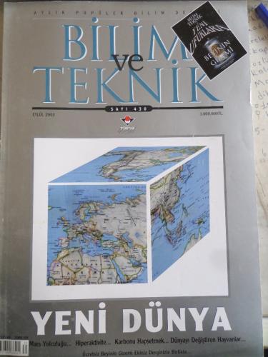 Bilim ve Teknik 2003 / 430
