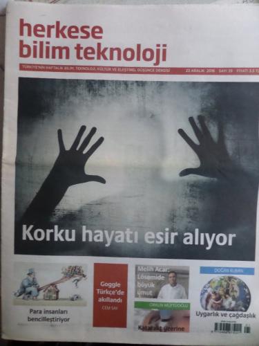 Herkese Bilim Teknoloji 2016 / 39