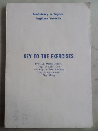 Key To The Exercises