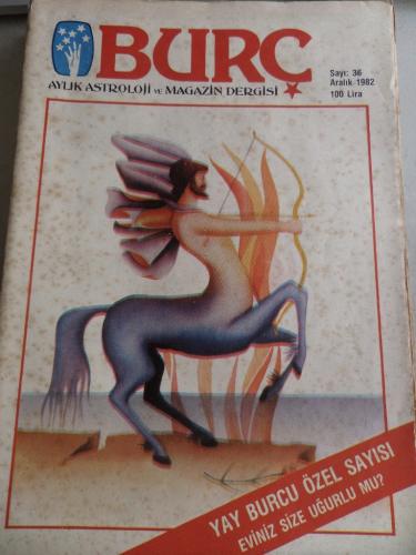 Burç Aylık Astroloji ve Magazin Dergisi 1982 / 36