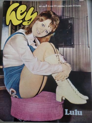 Hey Dergisi 1972 / 8 Kapak Lulu