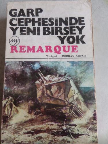 Garp Cephesinde Yeni Birşey Yok Remarque