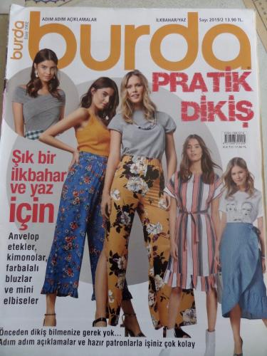 Burda Dergisi 2019 / 2 - Pratik Dikiş