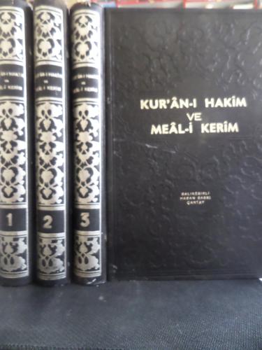 Kur'an-ı Hakim ve Meal-i Kerim / 3 Cilt