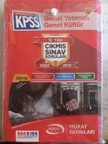 Lisans KPSS Genel Yetenek Genel Kültür Çıkmış Sınav Soruları