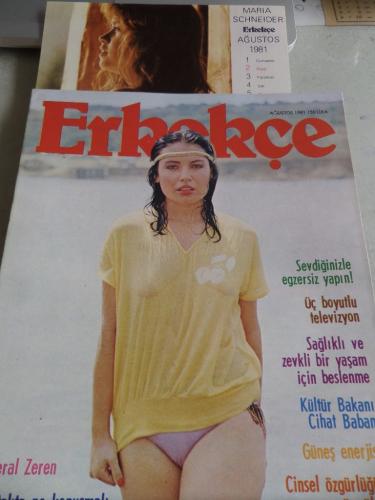Erkekçe 1981 / 8 ( Erotik Posterli )