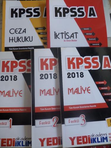 KPSS A Kitapları / 5 Adet