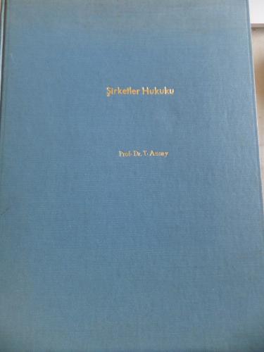 Şirketler Hukuku Ders Notları