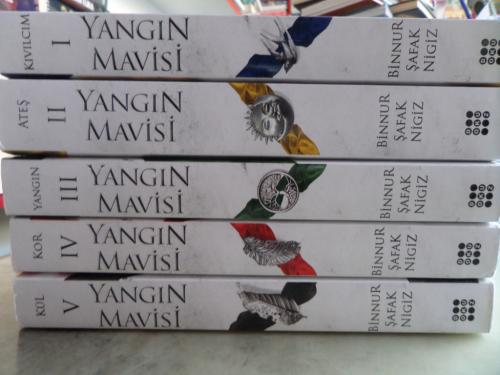 Yangın Mavisi / 5 Cilt Takım Binnur Şafak Nigiz