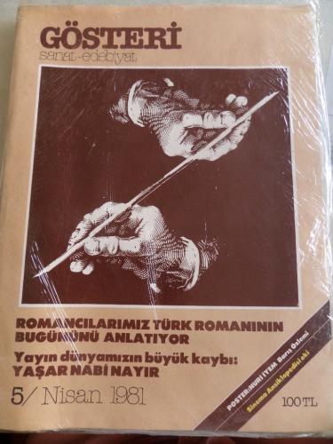 Gösteri Sanat Edebiyat Dergisi 1981 / 5