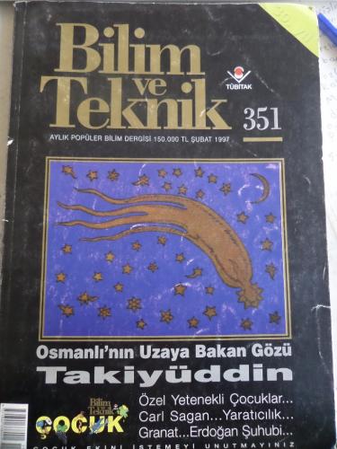 Bilim ve Teknik 1997 / 351