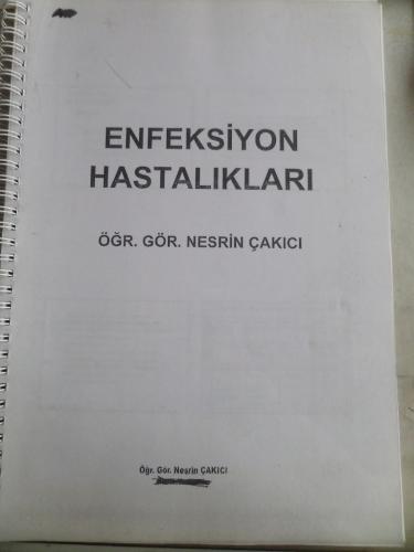 Enfeksiyon Hastalıkları Ders Notu*