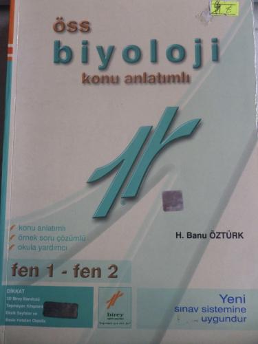 ÖSS Biyoloji Konu Anlatımlı