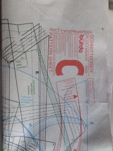 Burda Dergisi 2010 / E029 Paftası